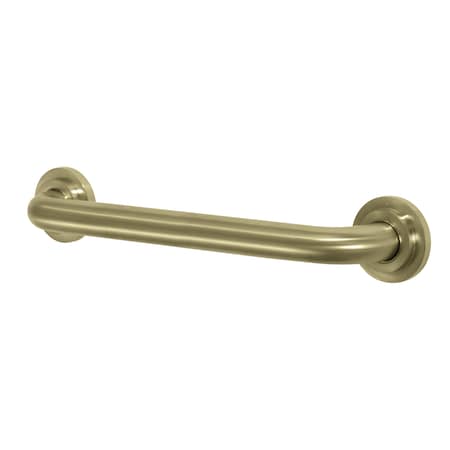 Manhattan Contemporary Grab Bar, 18-13/16" L, Brass, Brushed Brass DR414167
